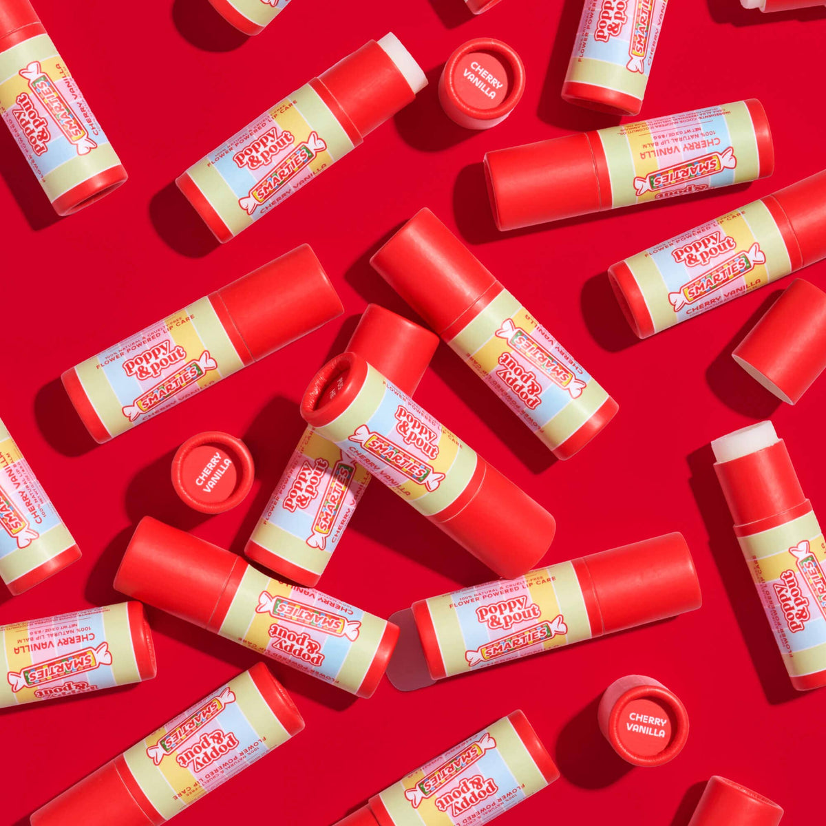 Cherry Vanilla Smarties Lip Balm
