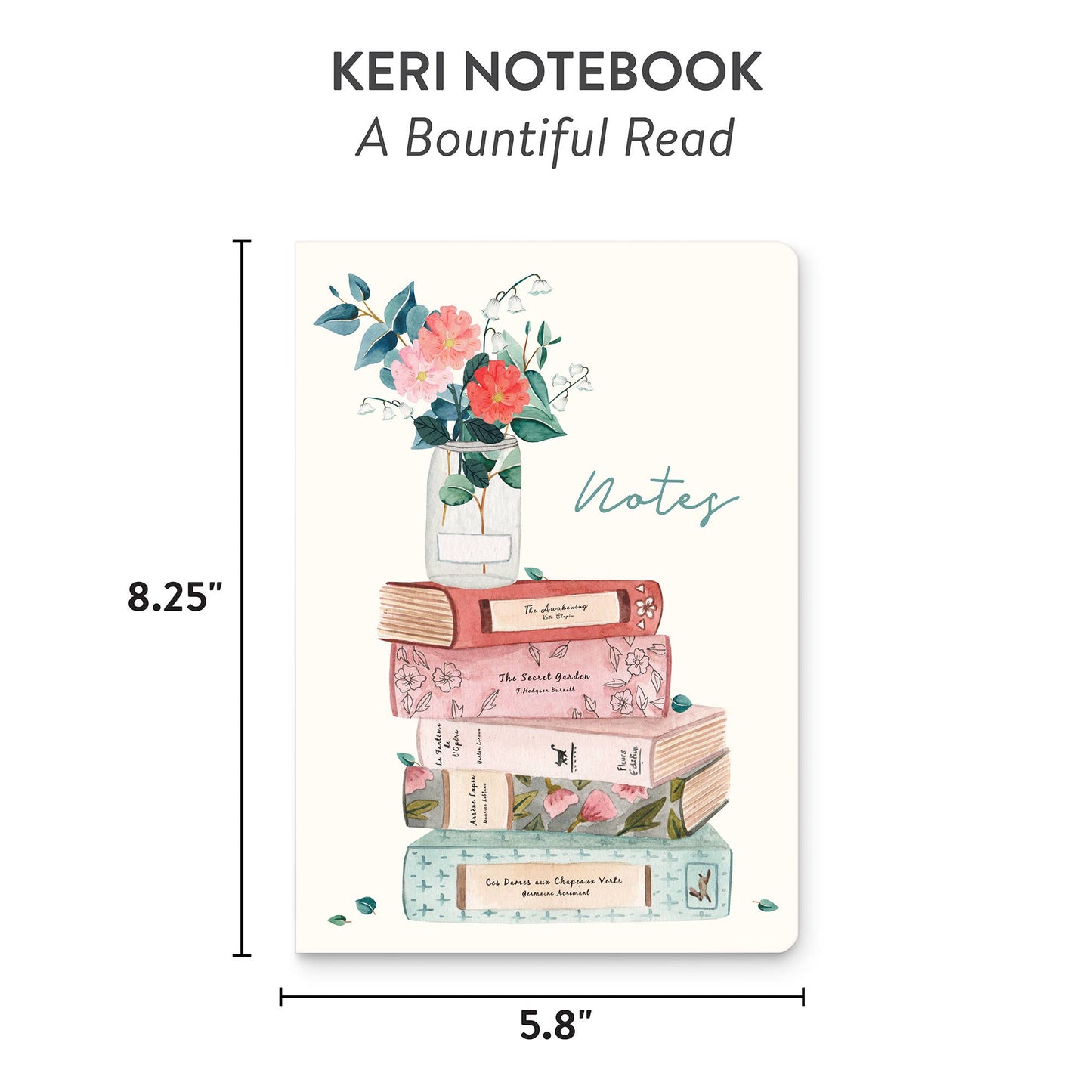 A Bountiful Read Keri Notebook