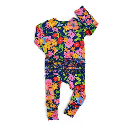 Birdie Ruffle Zip