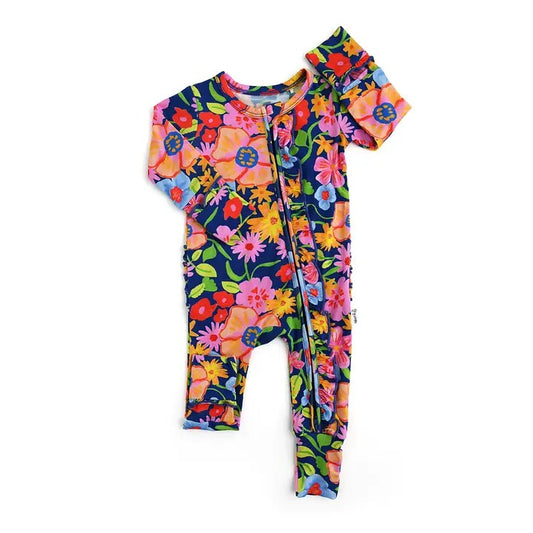 Birdie Ruffle Zip