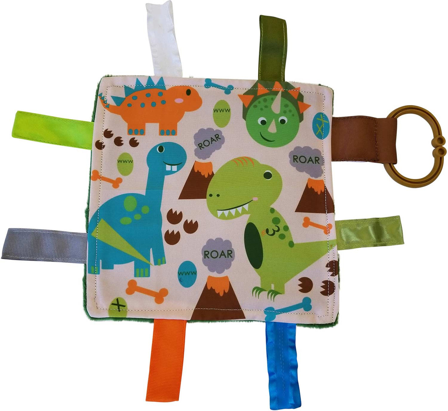 8x8 Dinosaurs Crinkle Sensory Toy