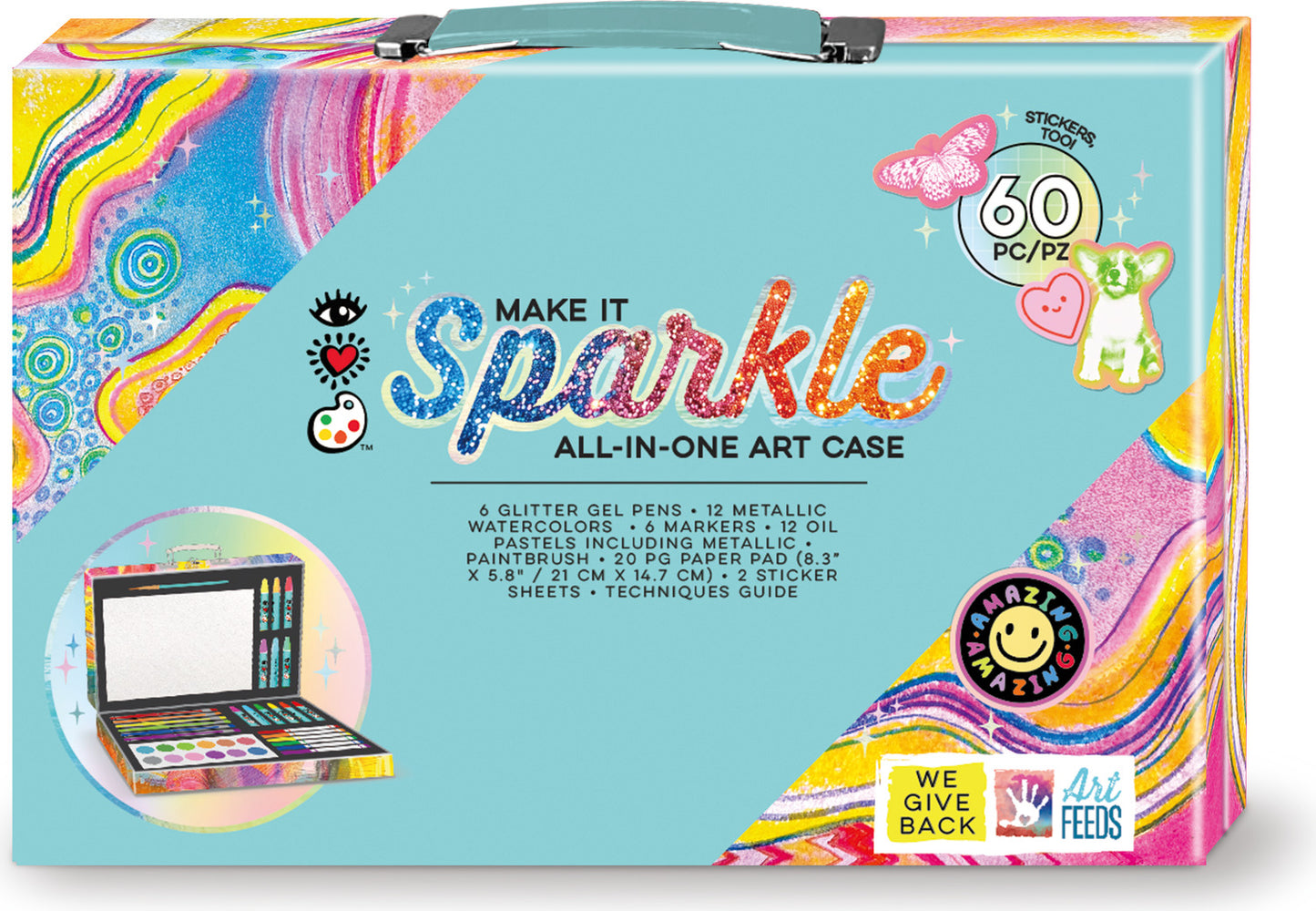 Make It Sparkle All-In-One-Art Case