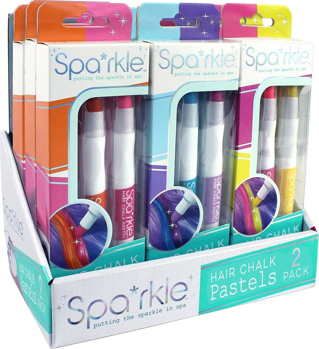 Sparkle 2-pack Hair Chalk Pastels (assortment)