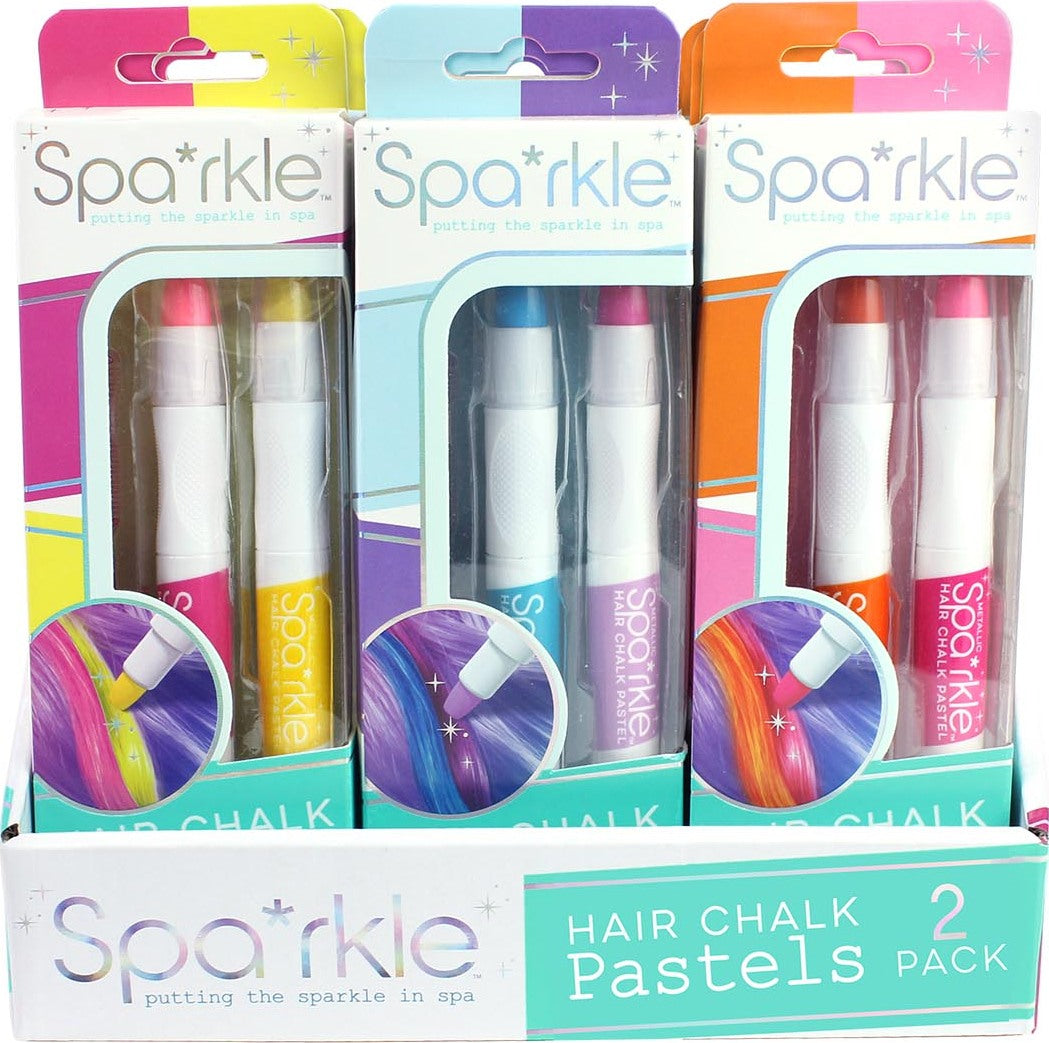 Sparkle 2-pack Hair Chalk Pastels (assortment)