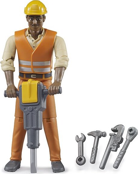 Bworld Construction Worker with Accessories