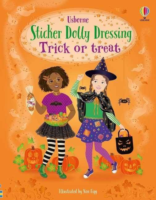 Trick Or Treat Sticker Dolly Dressing