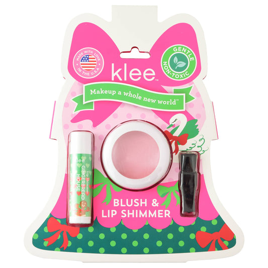 Garland Pop Holiday Blush and Lip Shimmer Set