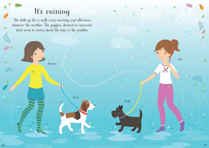 Puppies Little Sticker Dolly Dressing