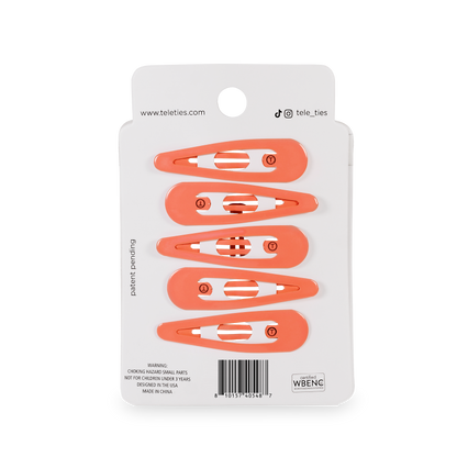 Snap Clip | Coral Craze | 6 Count