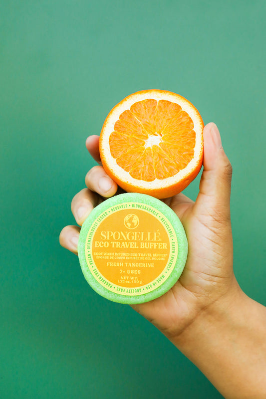 Fresh Tangerine Eco Travel Buffer