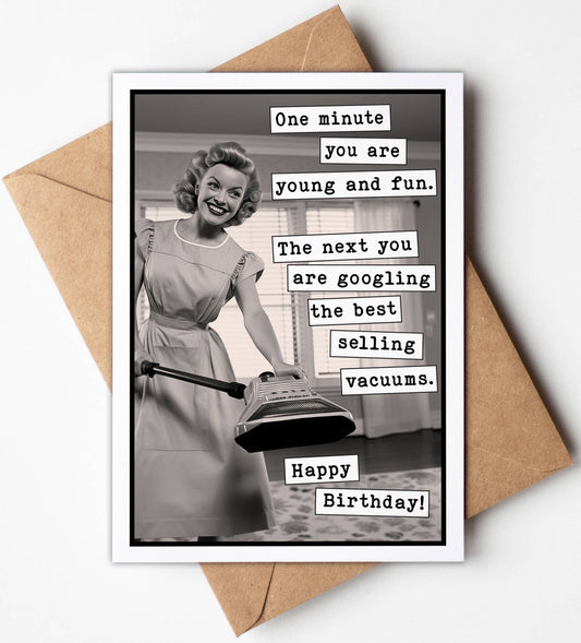 One Minute Bday Card