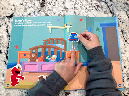 Sesame Street Toddler Sticker & Learning Activity Book