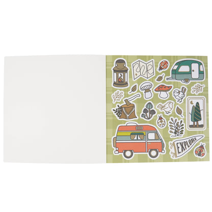Happy Camper Cozy Coloring