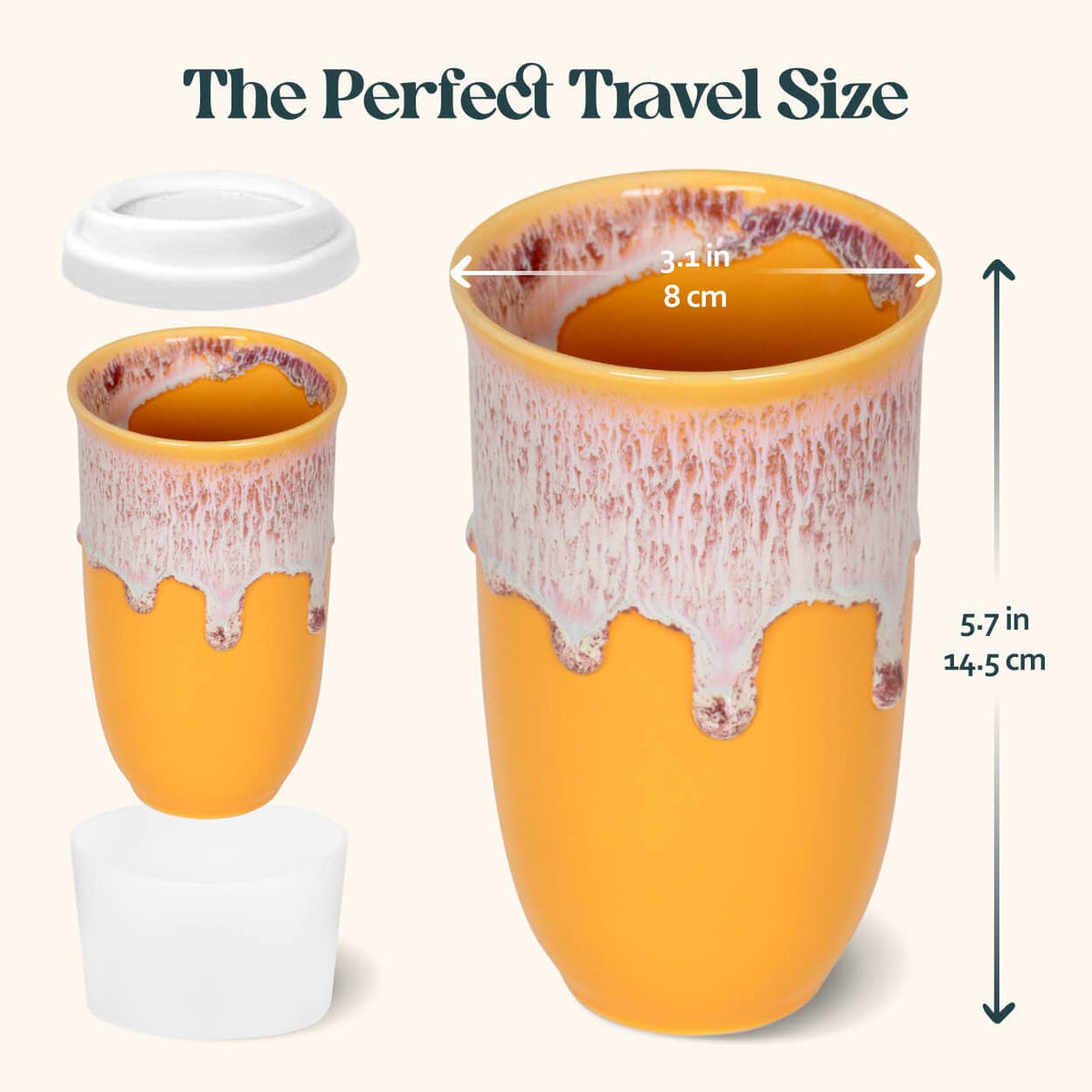 Grapefruit Ceramic Cups and Mugs