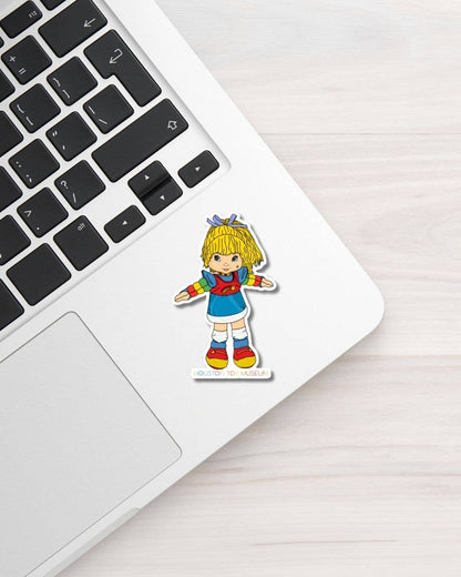 Rainbow Brite Doll Sticker