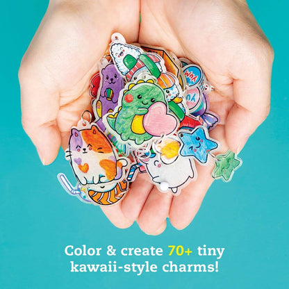 Color & Shrink Charms: Kawaii Style