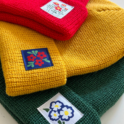 Garden Red Beanie