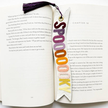 Spooky Felt Bookmark