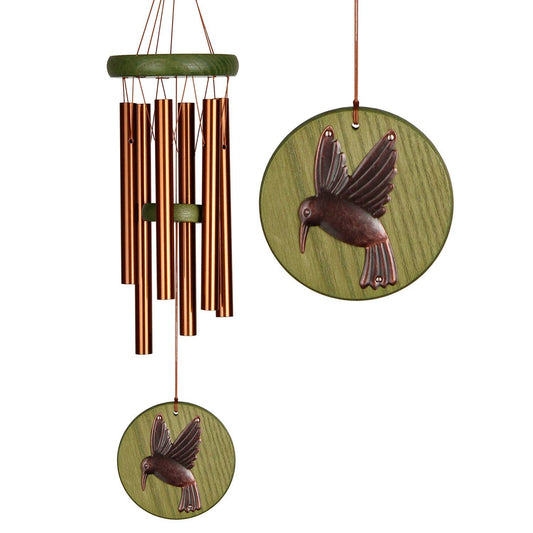 Woodstock Habitats™ Chime - Green, Hummingbird