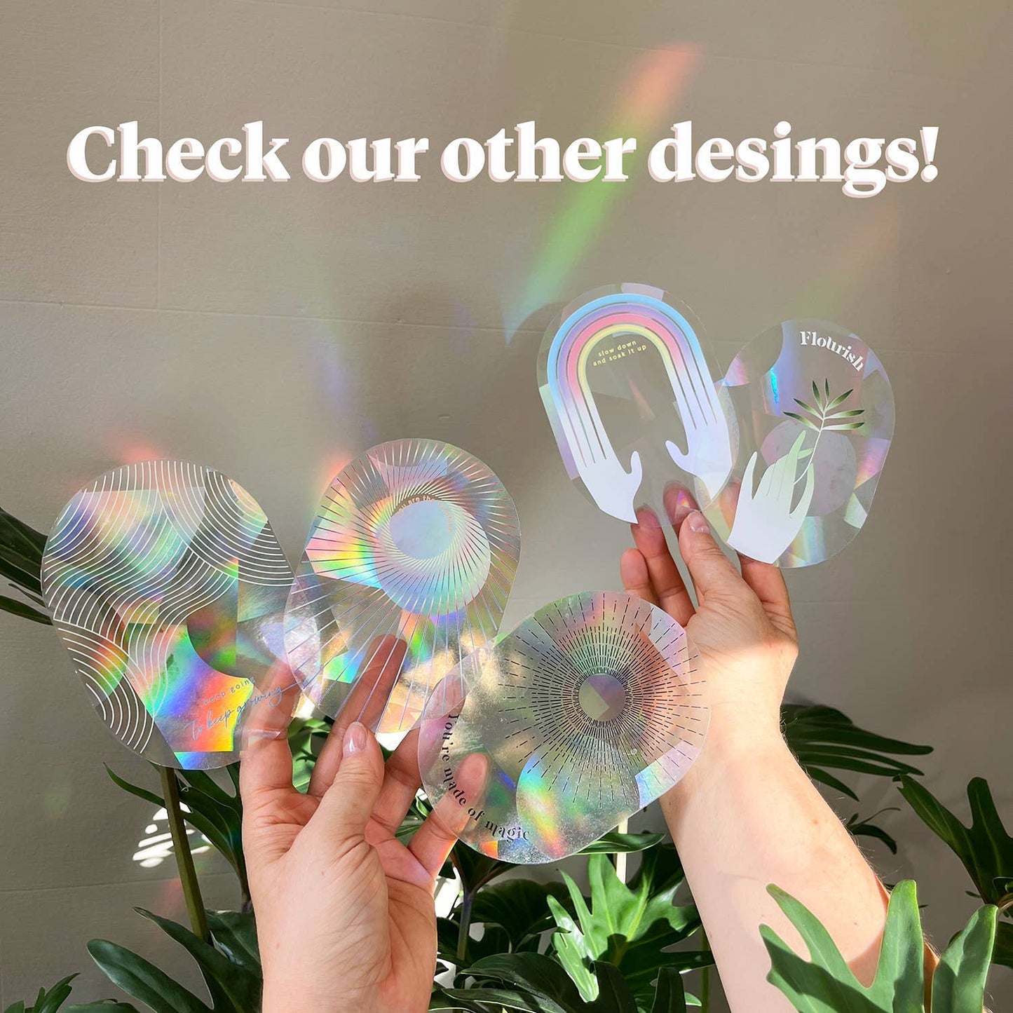 You shine so bright Suncatcher
