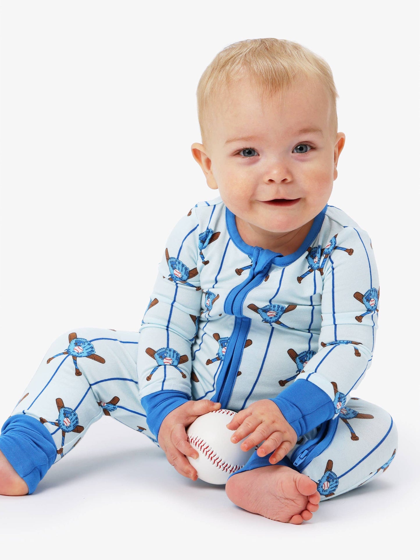 Batter Up Baseball Footie Pajama