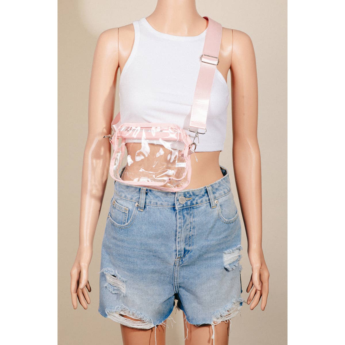 Clear See Through Crossbody Bag