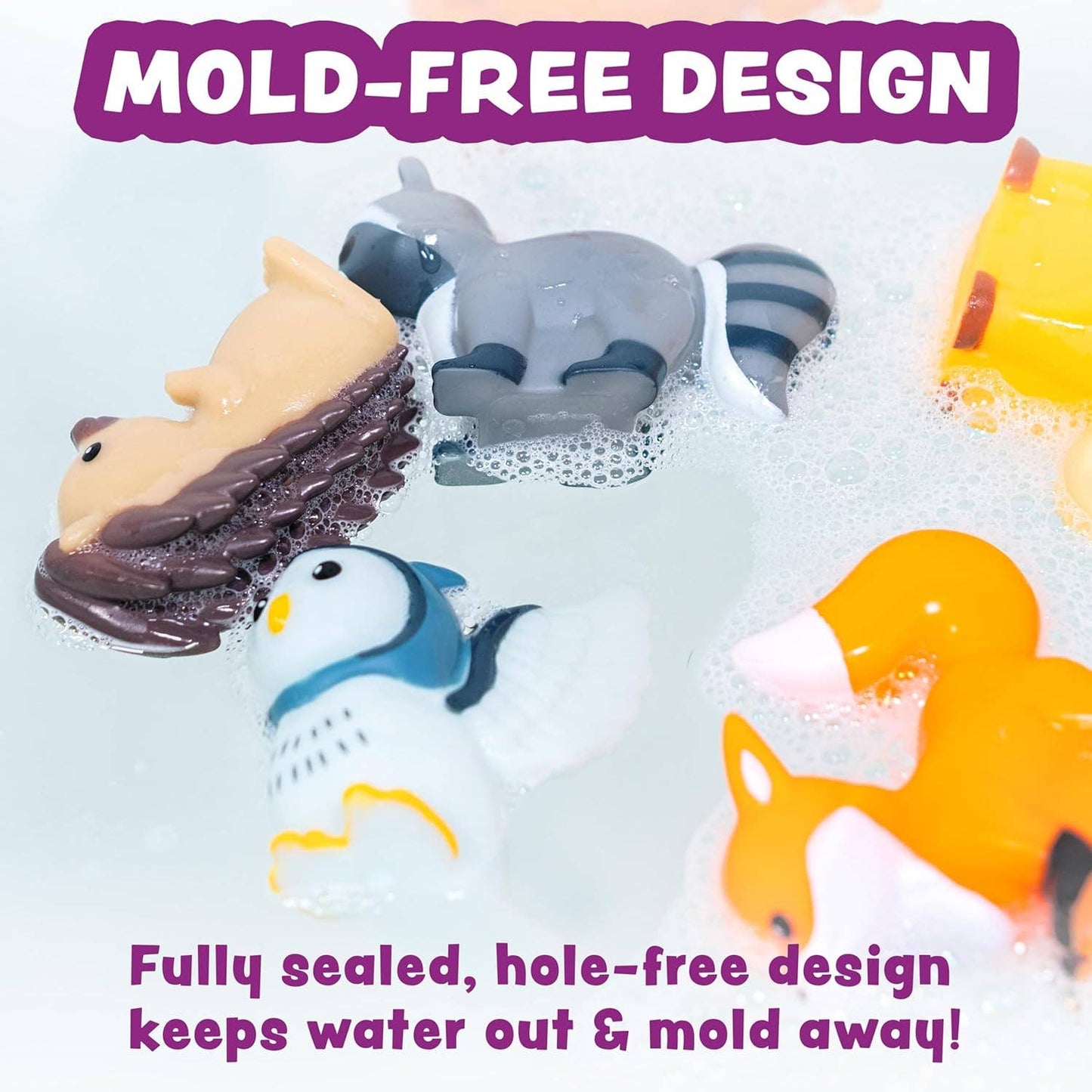 Woodland Animal Bath Toys