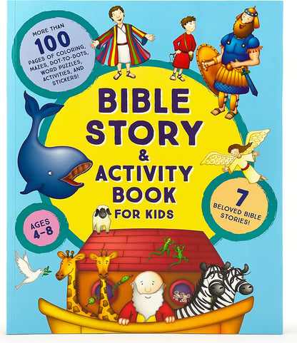 Bible Story and Activity Book for Kids (Little Sunbeams)