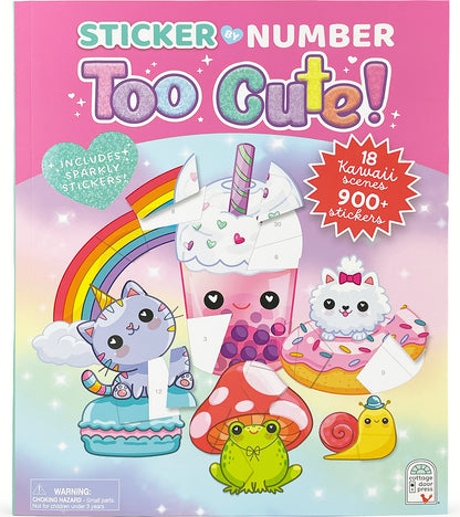 Sticker by Number Too Cute!