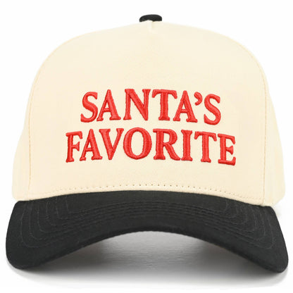 Santa's Fav Embroidered Trucker Cap