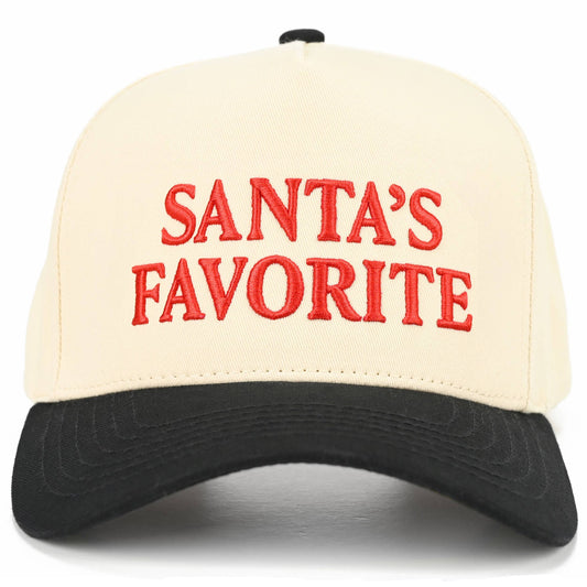 Santa's Fav Embroidered Trucker Cap