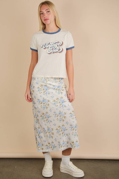 Vintage Soul Ringer Adult Tee