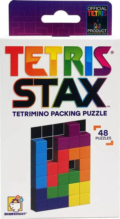 Tetris Stax, the Tetrimino Packing Puzzle