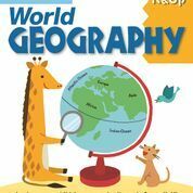 World Geography Sticker Activity Book: K & Up