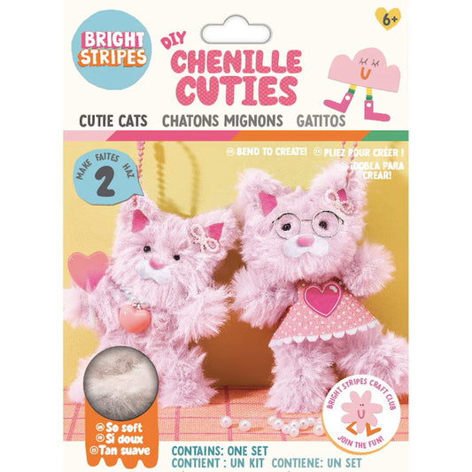 Cutie Cats, DIY Chenille Cuties
