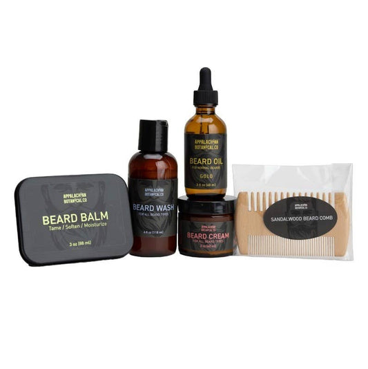 Gold Complete Beard Care Kit