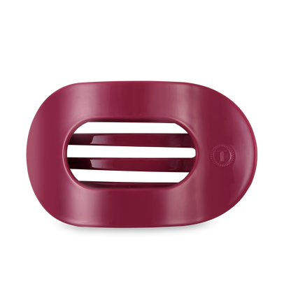 Flat Large Round Hair Clip Large | Wild Side