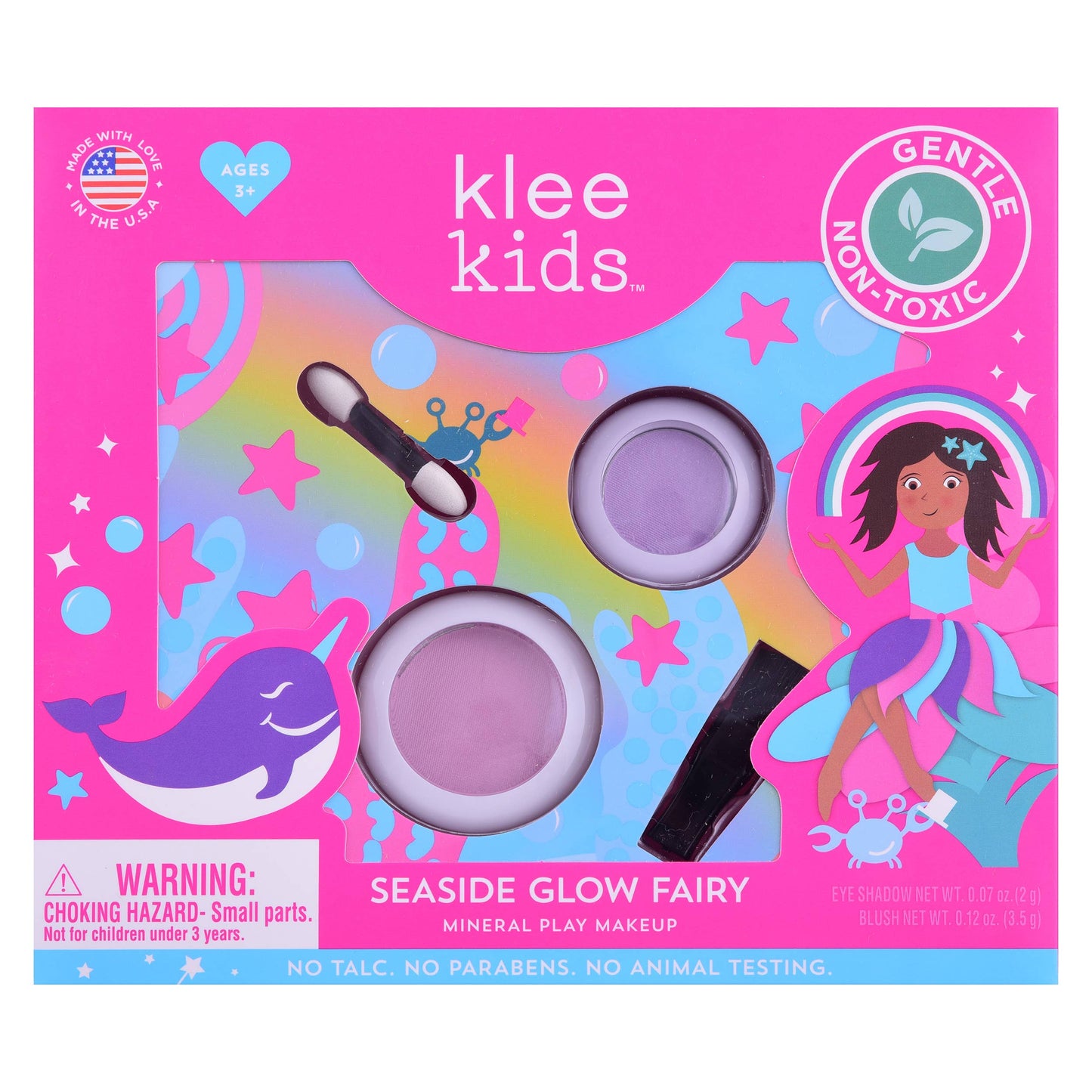 Twinkle Magic Fairy Klee Kids Play Makeup 2-PC Kit