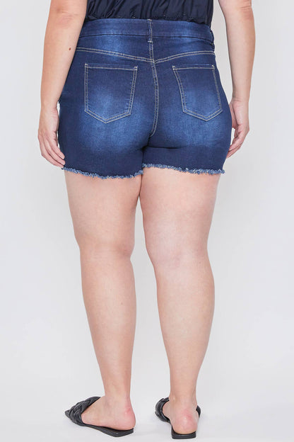 PL Frayed Hem Shorts