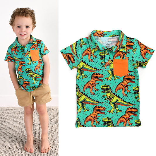 Drew Dino Polo Shirt