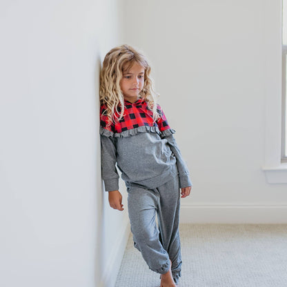 Buffalo Check Ruffle Set