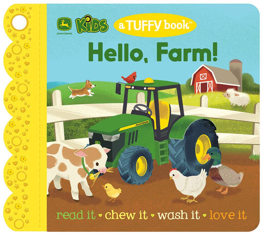 John Deere Kids Hello, Farm! Tuffy Book