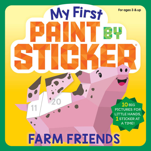 Farm Friends My First Paint by Sticker