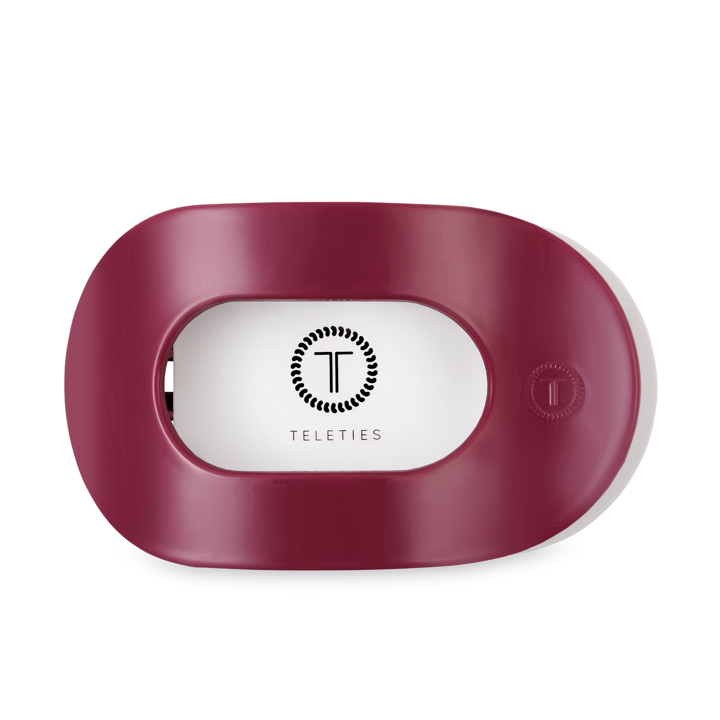 Flat Large Round Hair Clip Large | Wild Side