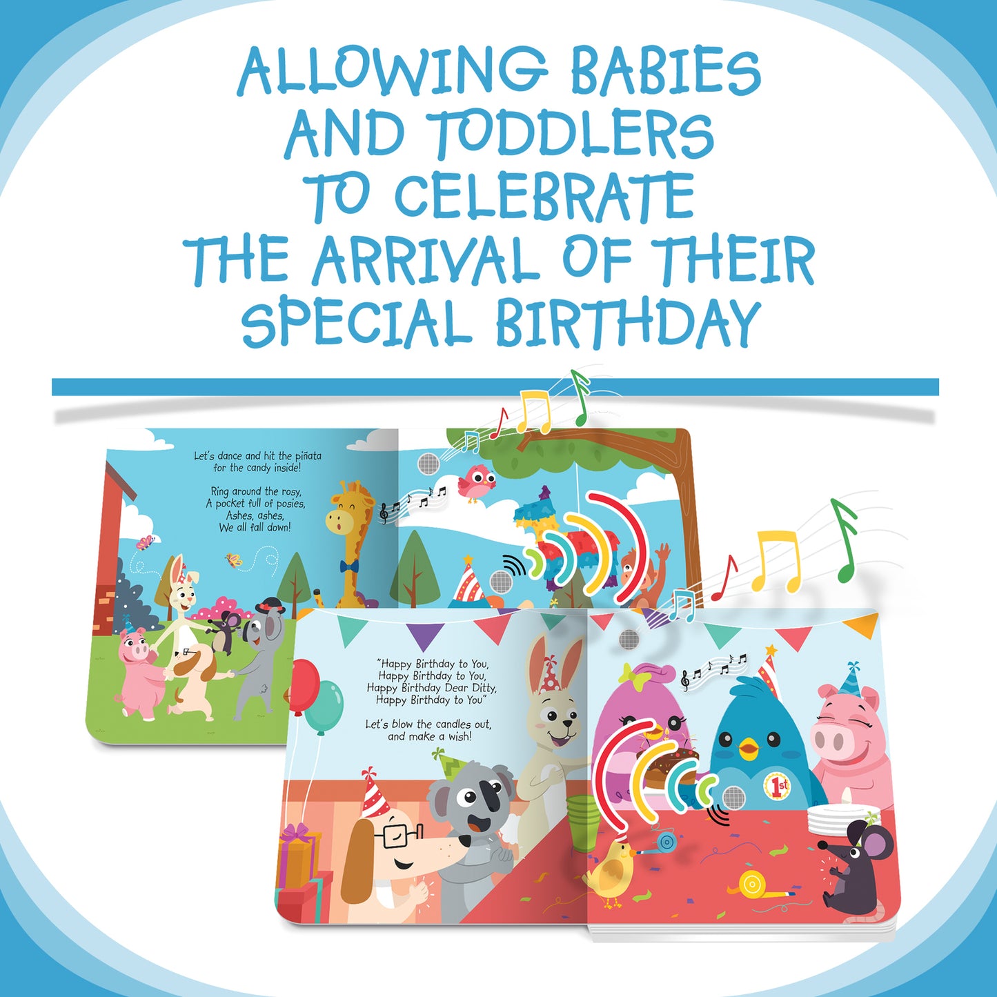 Ditty Bird Baby Sound Book: Happy Birthday