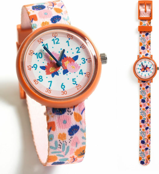 Flowers Ticlock Children's Watch