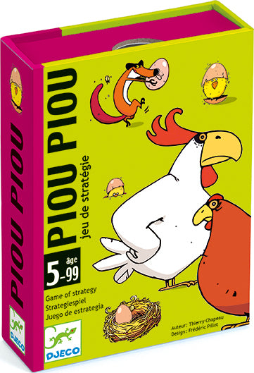 Piou Piou Strategy Playing Card Game