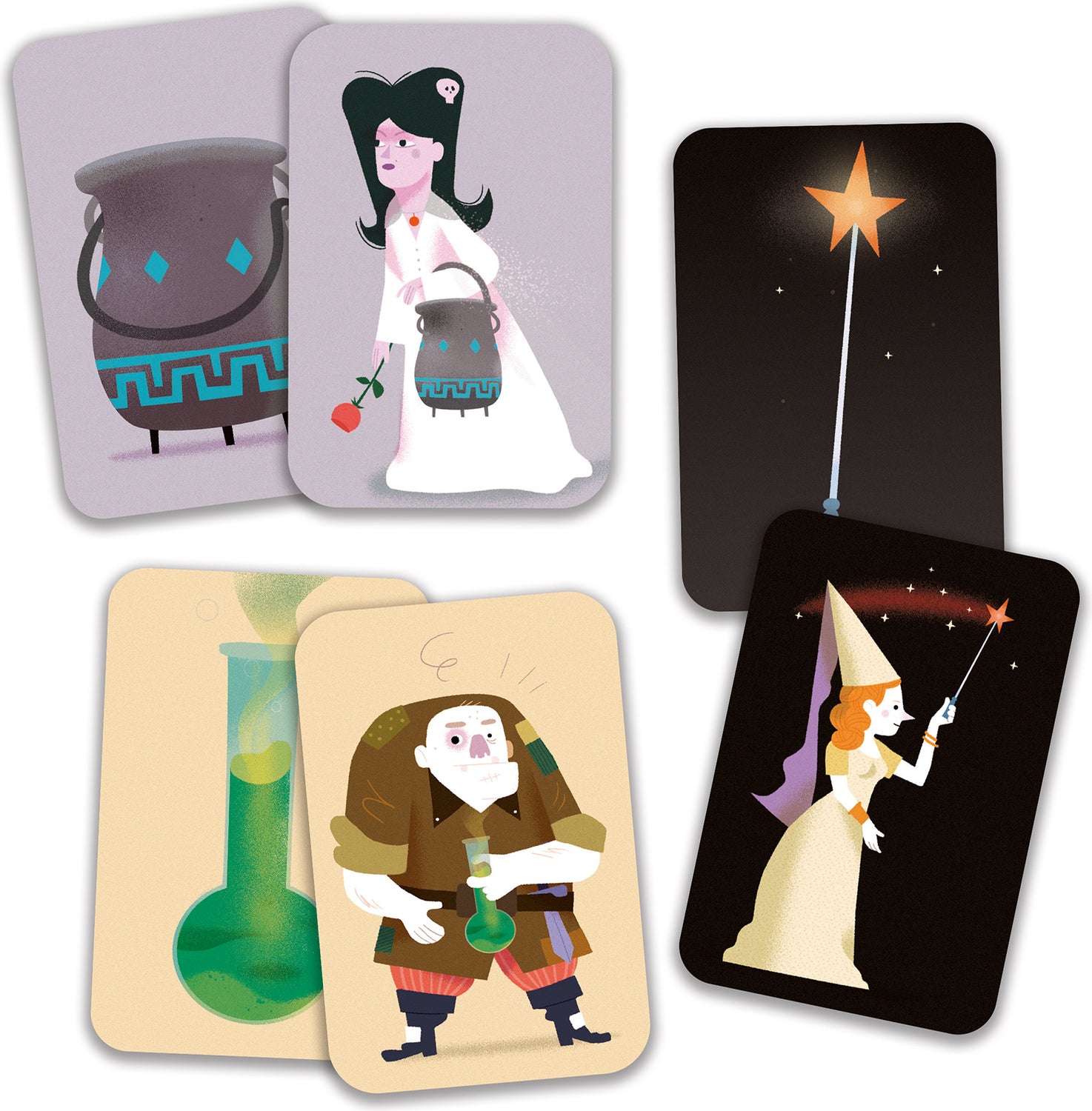 Magic School Memory and Cooperation Playing Card Game