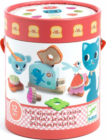 Kitten's Breakfast Play Set