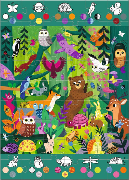 Observation Forest Giant Floor Jigsaw Puzzle